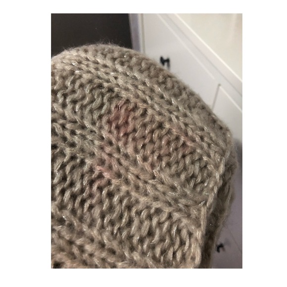 Costa Blanca Grey Sparkly Infinity Scarf - Picture 3 of 3